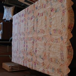 Handmade Antique Light Quilt